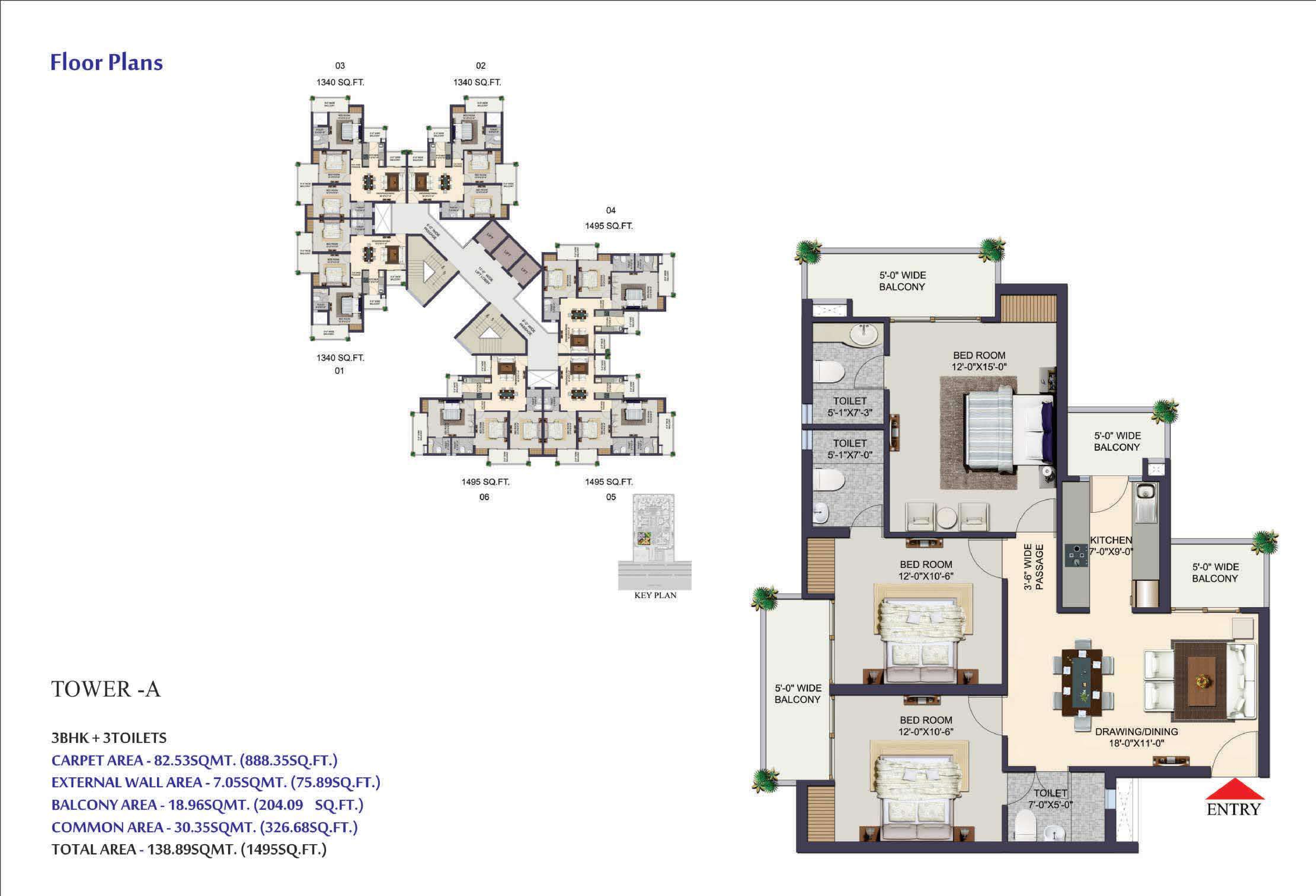 civitech strings floor plan 1145-sqft
